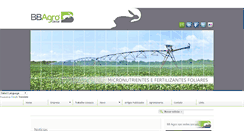 Desktop Screenshot of bbagro.com.br
