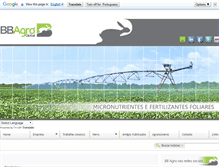 Tablet Screenshot of bbagro.com.br